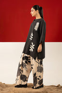 2 Pc Embroidered Twill Suit