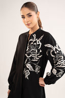 2 Pc Embroidered Khaddar Suit