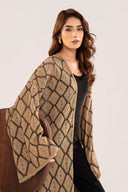 Dyed Crochet Shrug