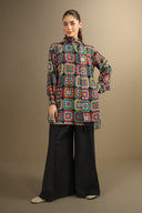 3 Pc Printed Georgette Suit