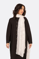 Scarf White MB-EF23-154
