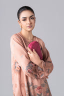 2 Pc Printed Georgette Suit