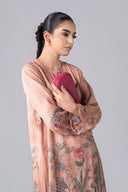 2 Pc Printed Georgette Suit