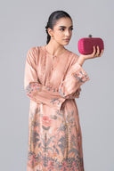 2 Pc Printed Georgette Suit