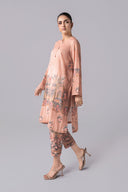 2 Pc Printed Georgette Suit