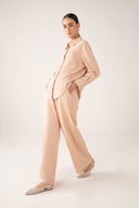 Striped Button-Down Set