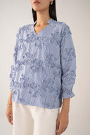 Floral Embroidered Top