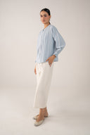 Pleated Woven Top