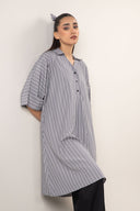 Belt Striped Tunic