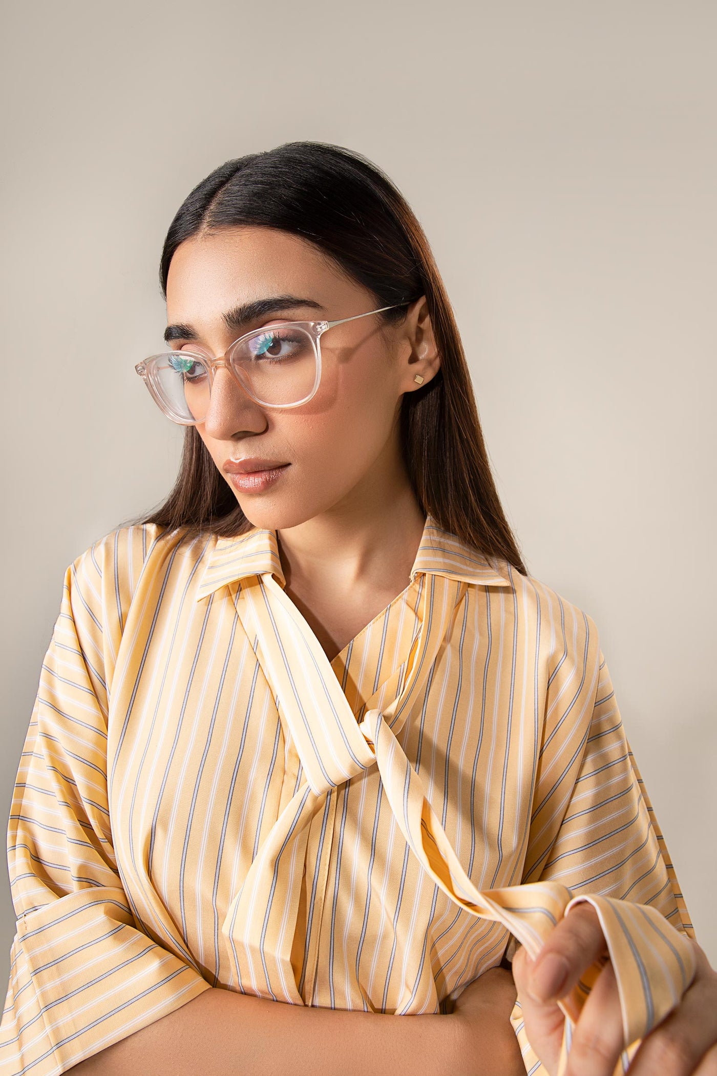 Belt Striped Tunic