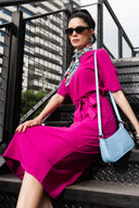 Belted Midi Dress
