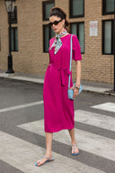 Belted Midi Dress
