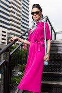 Belted Midi Dress
