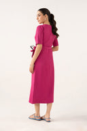 Belted Midi Dress