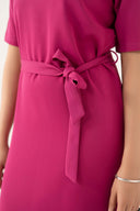 Belted Midi Dress