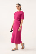 Belted Midi Dress