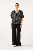 Puffy Bow Blouse
