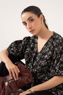 Puffy Bow Blouse