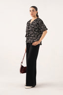 Puffy Bow Blouse