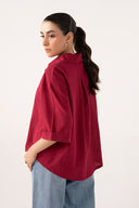 Casual Button-Down Top