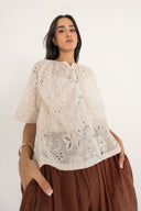 Floral Embroidered Top