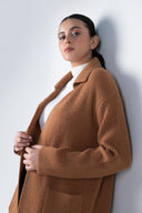 Long Lapel Cardigan