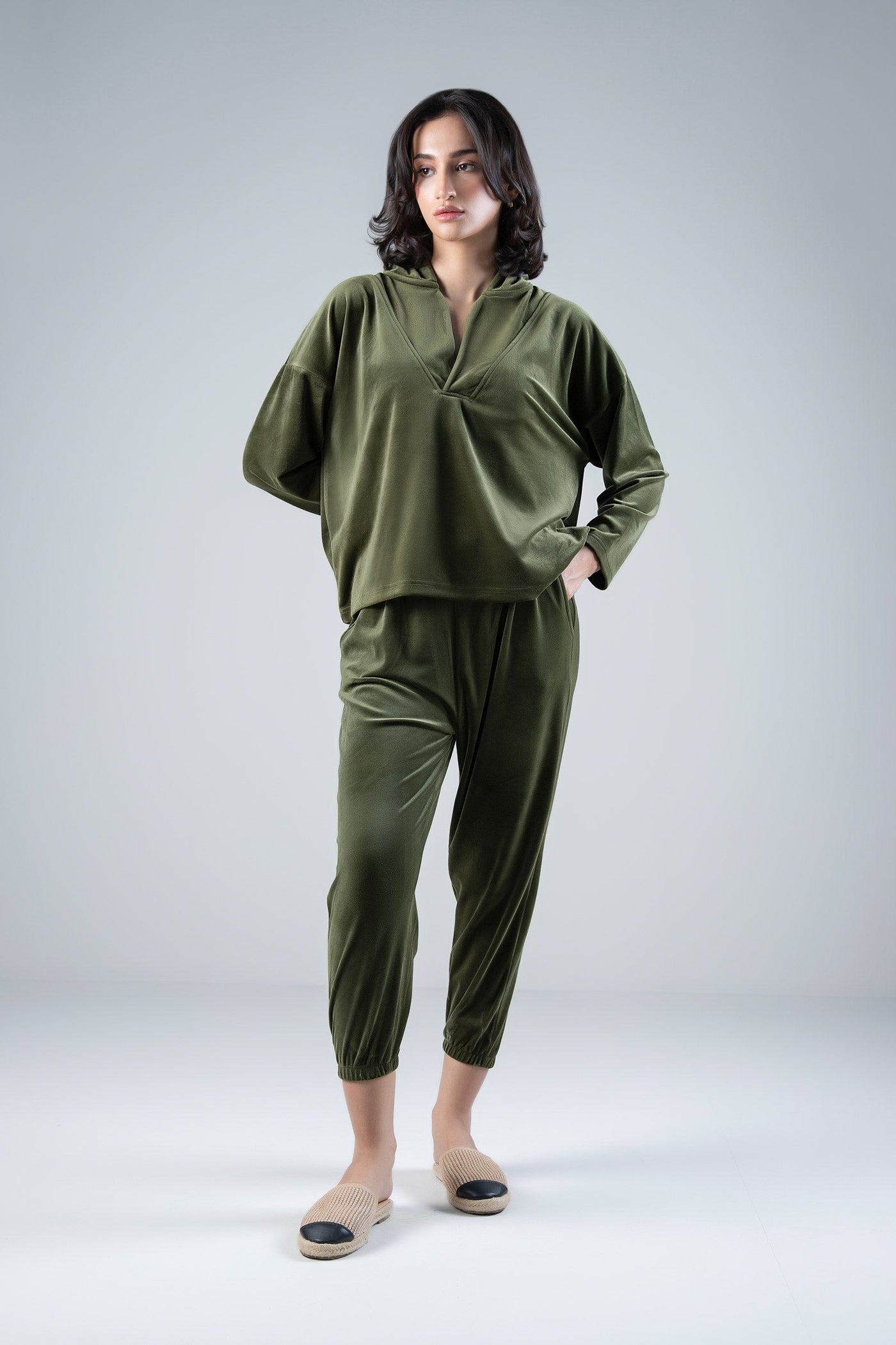 Relaxed Hoodie Set