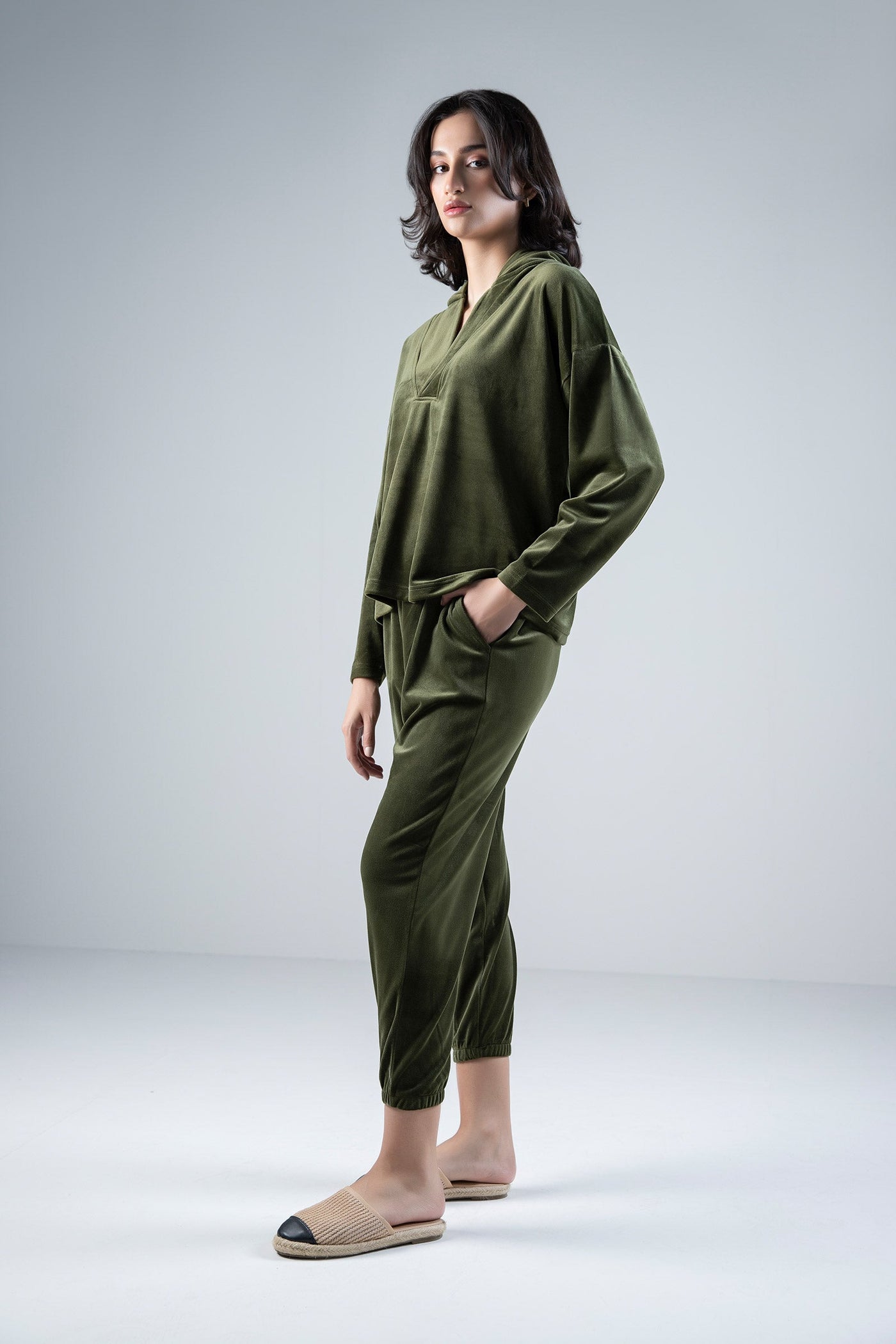 Relaxed Hoodie Set