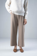 Cropped Wide Leg Pants