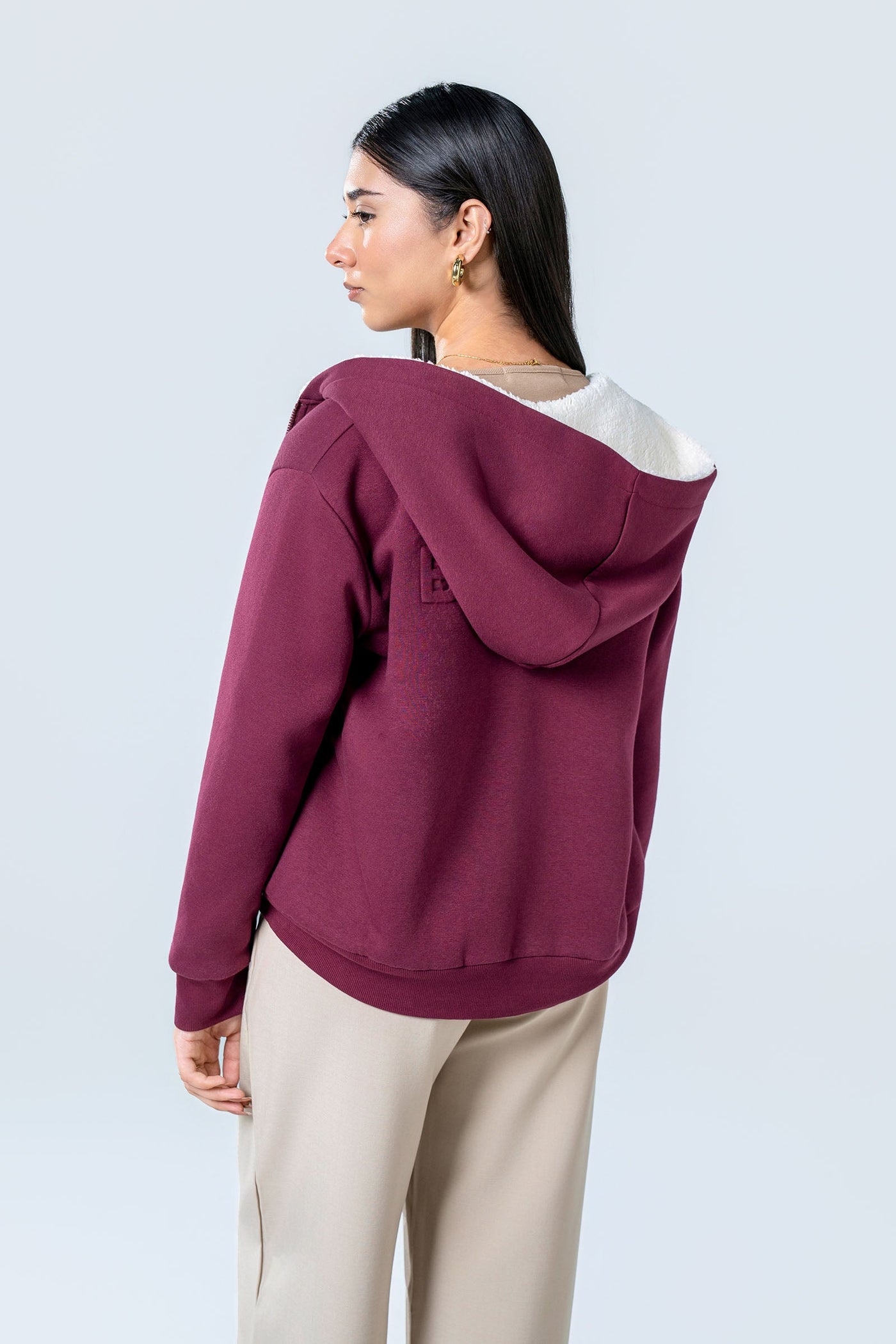 Cozy Embossed Hoodie