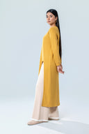 Relaxed Waffle Knit Dress