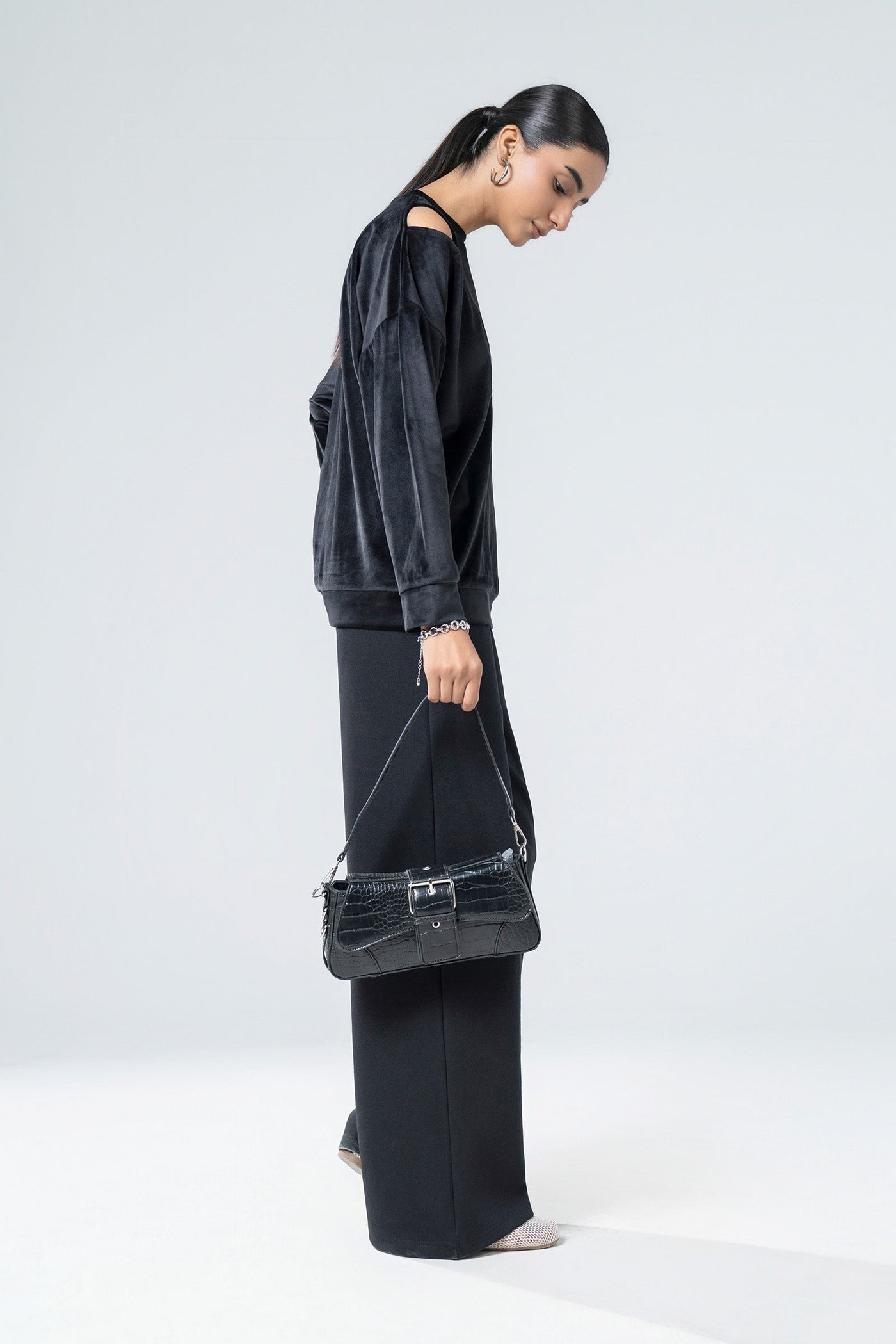 Relaxed Halter Neck Co-ord Set