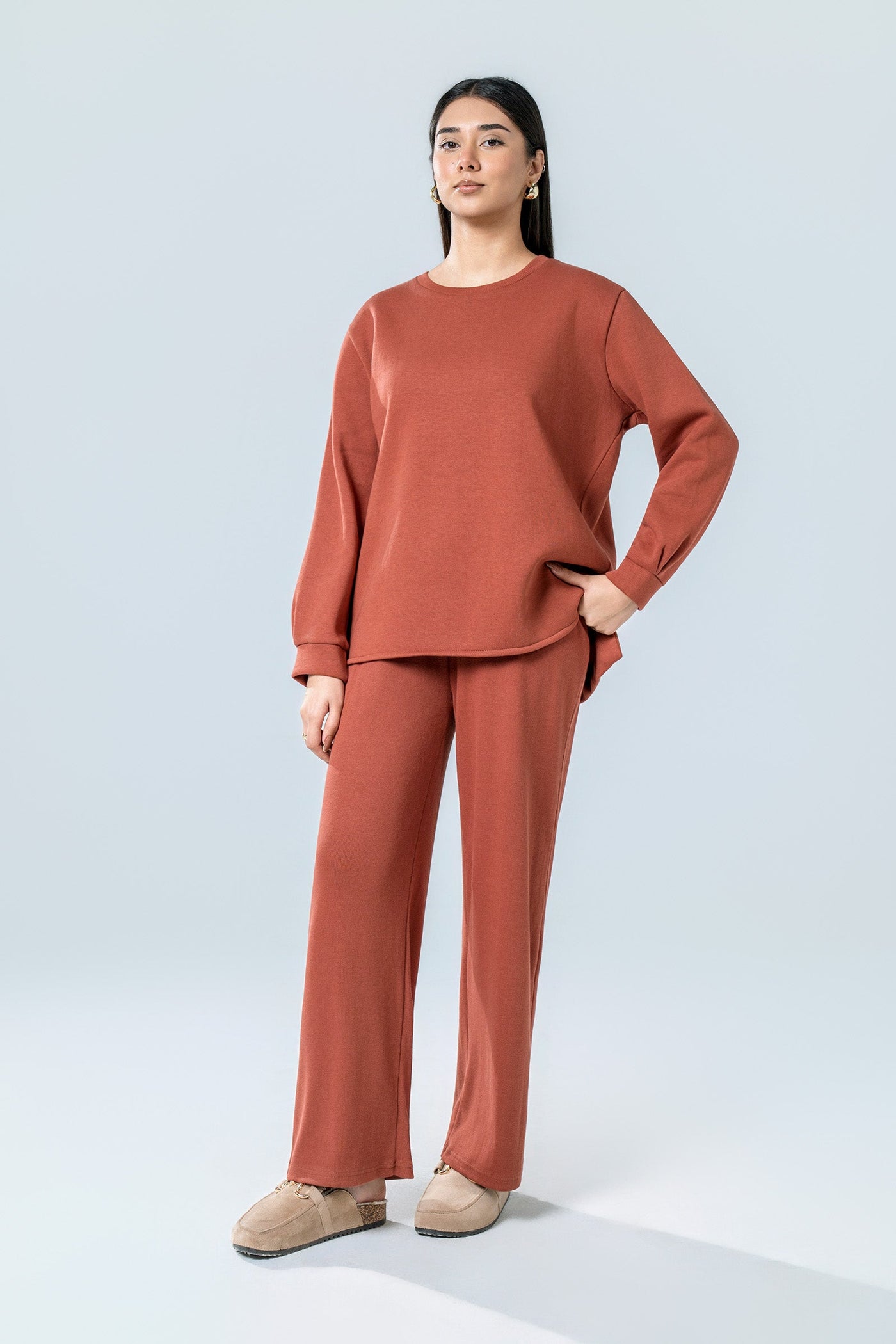 Relaxed Fleece Co-ord Set