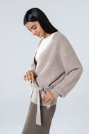 Knit Wrap-Around Sweater