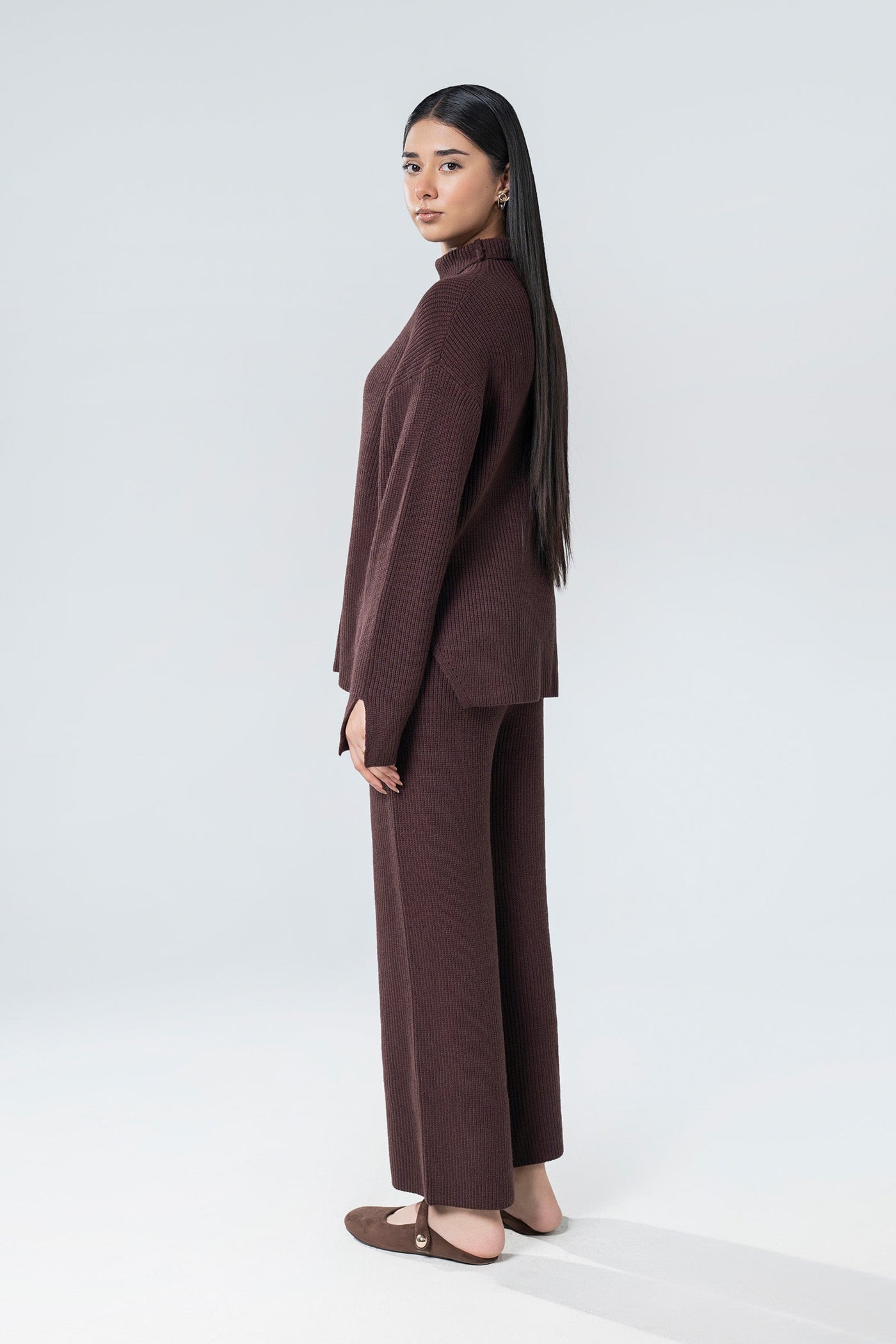 Turtleneck Sweater Set