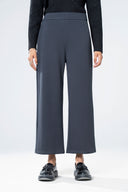 Textured Wide Leg Pants