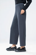 Textured Wide Leg Pants