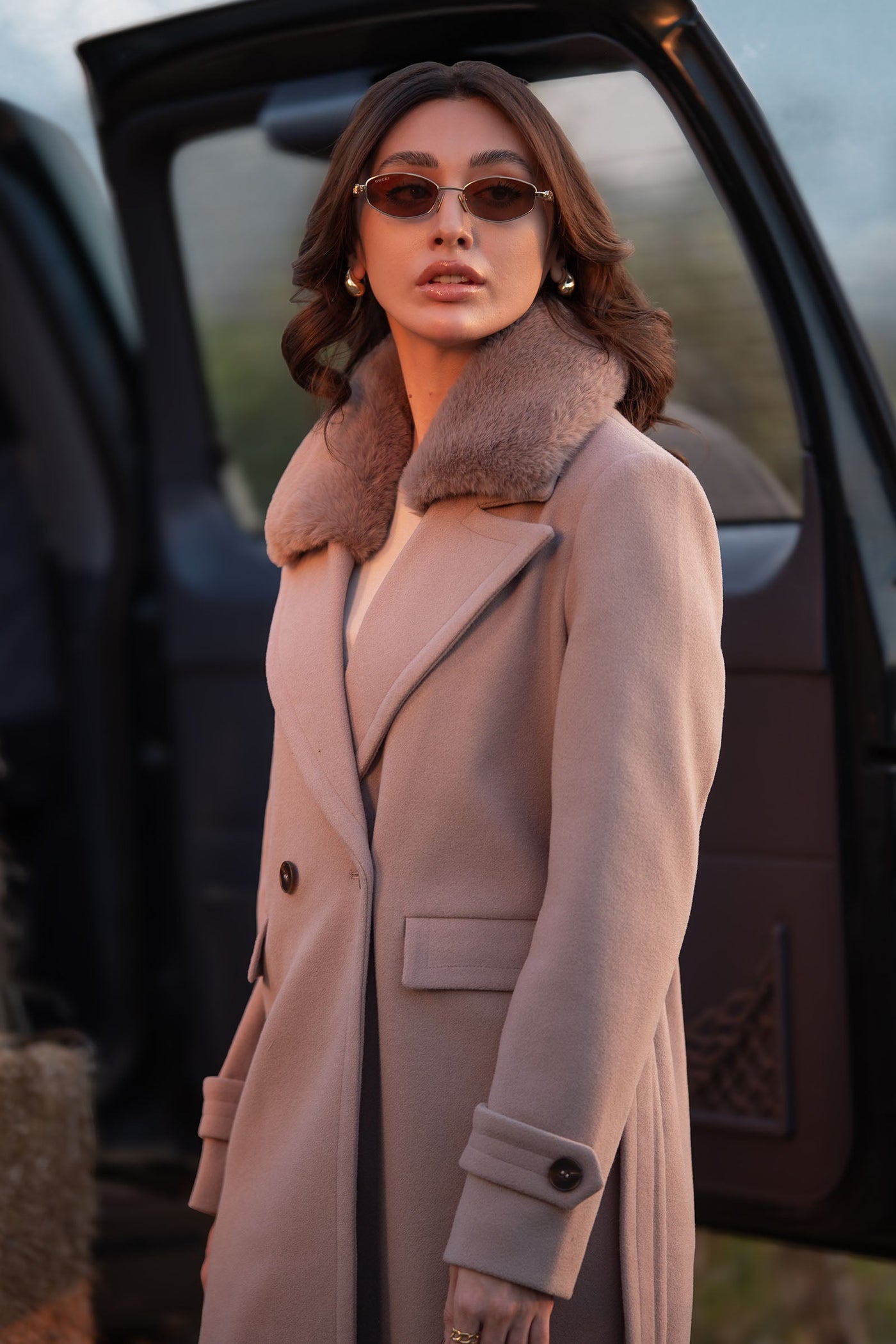 Belted Wool Coat