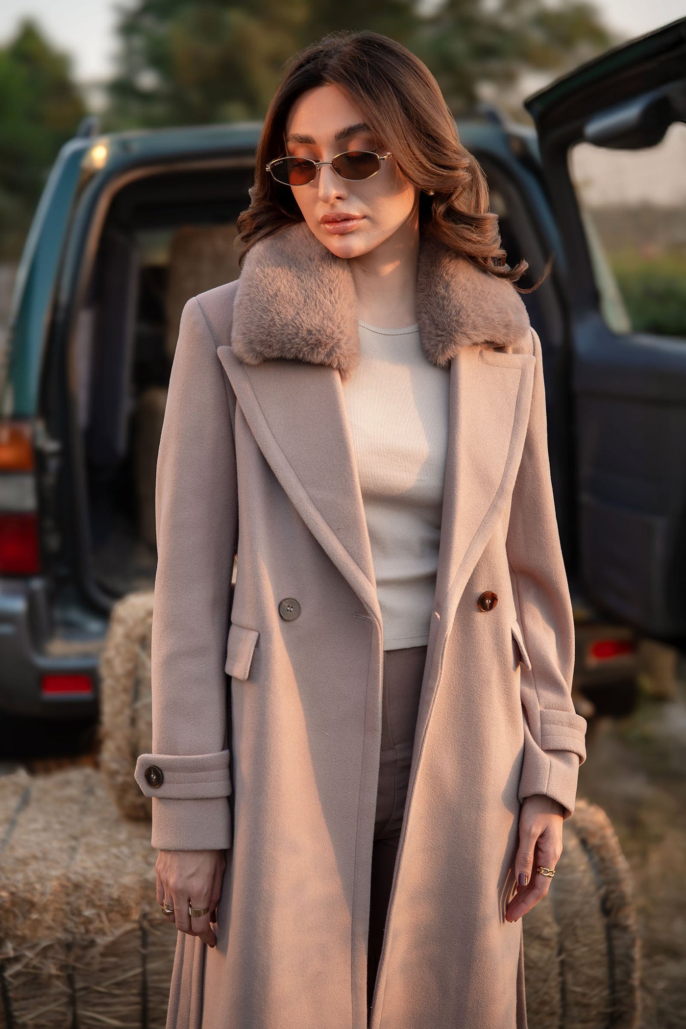 Belted Wool Coat