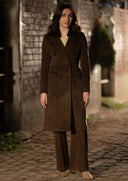 Buttoned Wool Coat