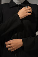 Textured Button-Down Set