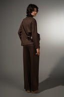 Textured Button-Down Set
