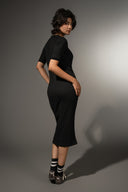 Ribbed Long Dress