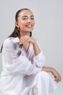 Long Button Down Shirt Dress