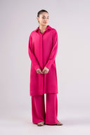 Long Button Down Co-Ord Set