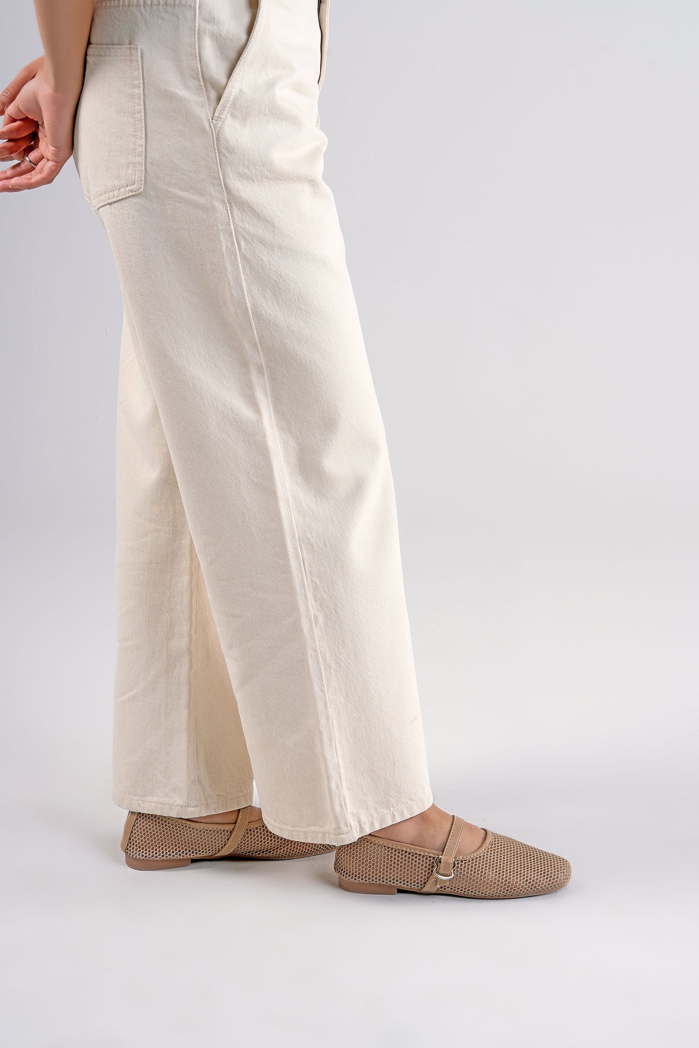 Cropped Wide-Leg Jeans | WEST-S25-35