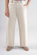 Cropped Wide-Leg Jeans
