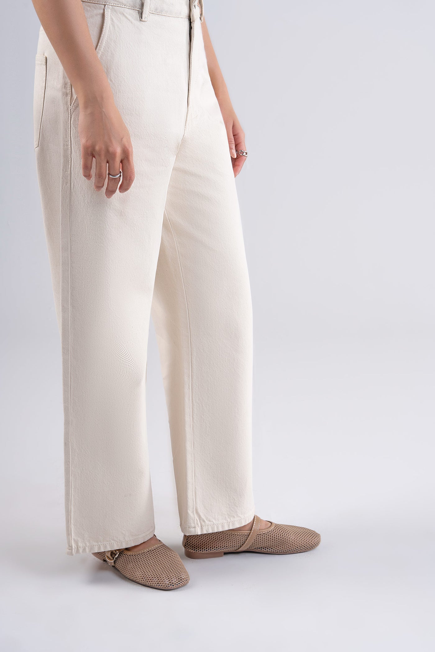 Cropped Wide-Leg Jeans | WEST-S25-35