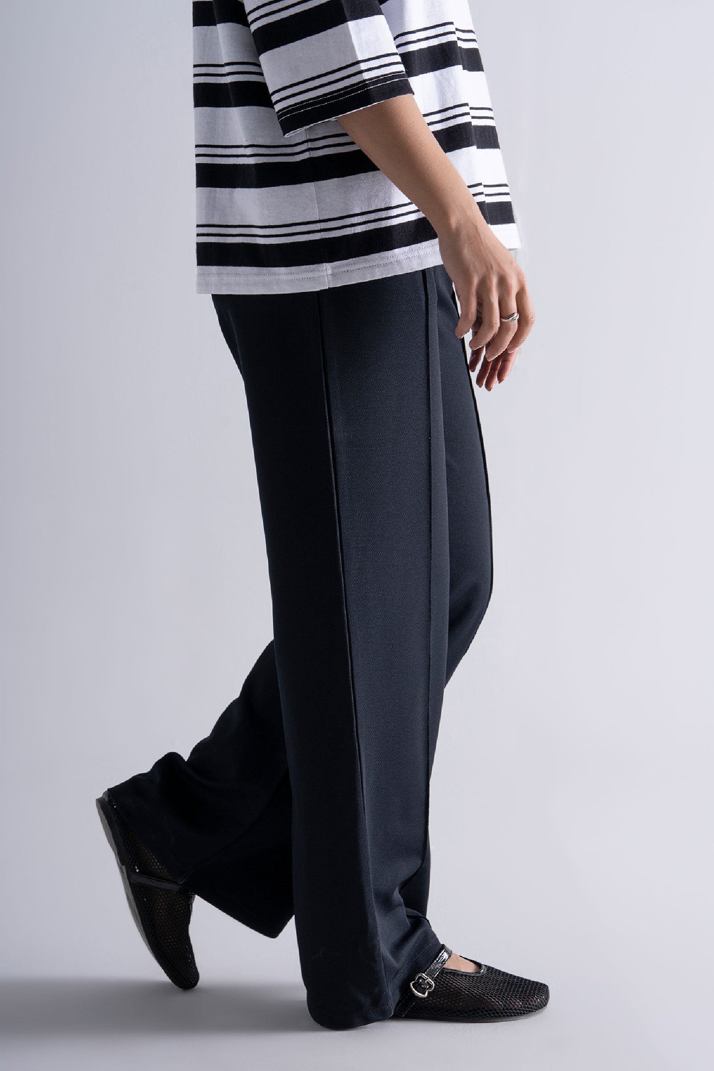 Wide Leg Knitted Pants